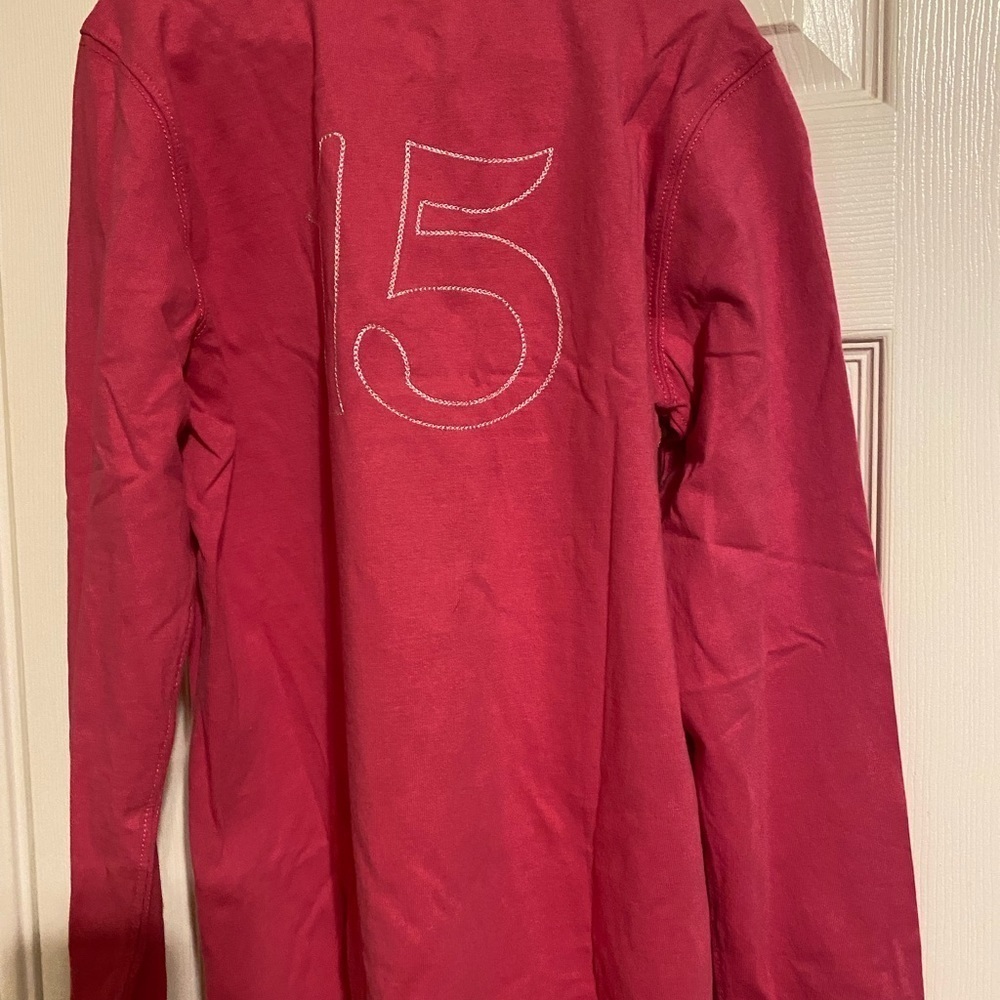 Pink Ralph Lauren Rugby Shirt - Picture 6 of 8